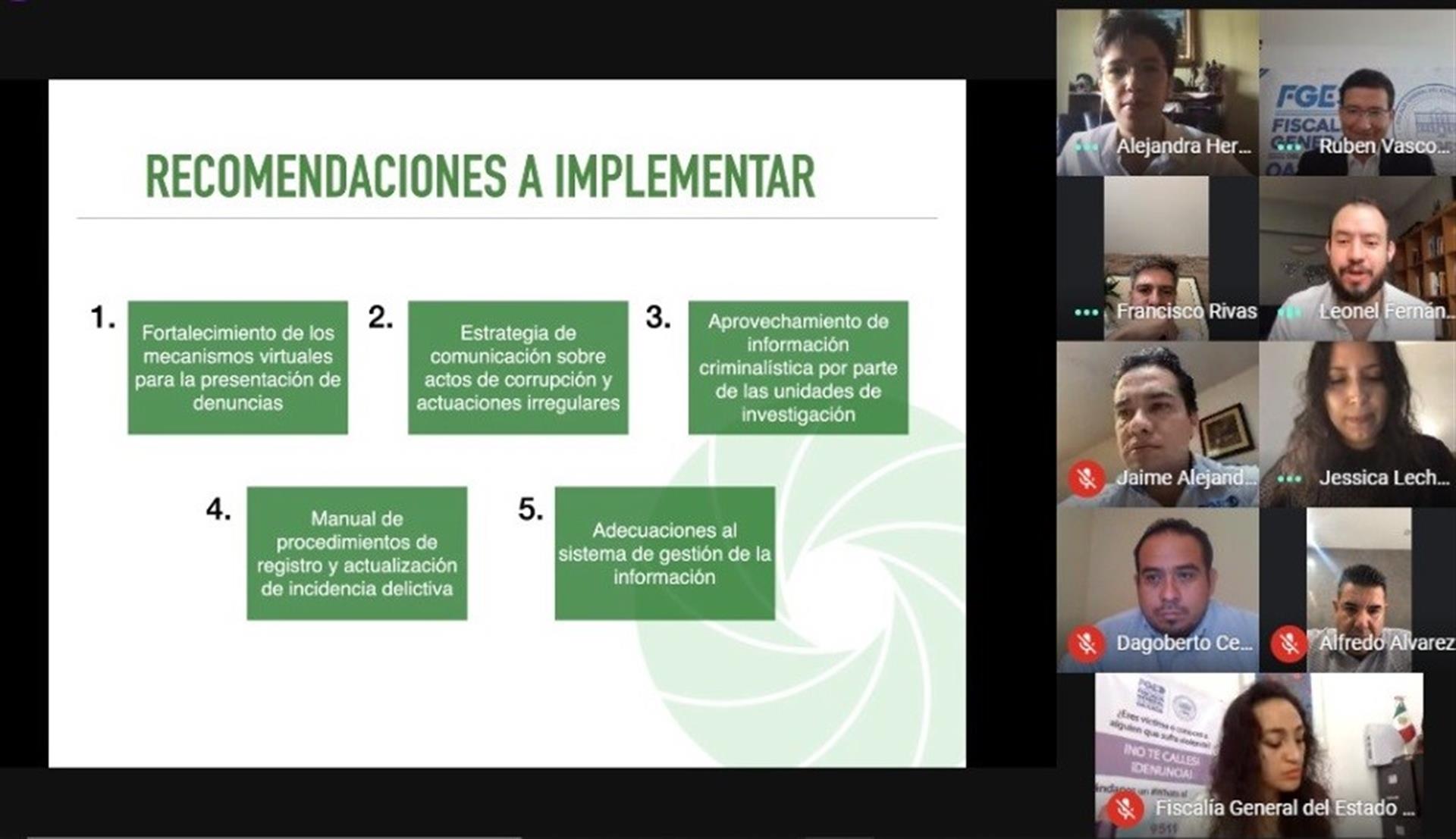 Fiscalía General y Observatorio Nacional Ciudadano suscriben convenio para fortalecer sistema de procuración de justicia en Oaxaca