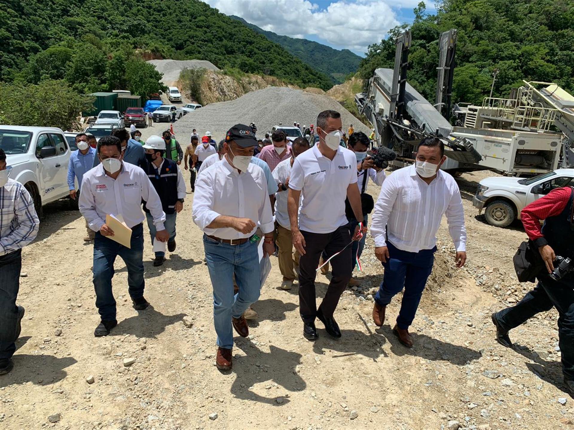 Supervisa AMH de nueva cuenta la autopista Barranca-Larga Ventanilla, ahora los avances del tramo III