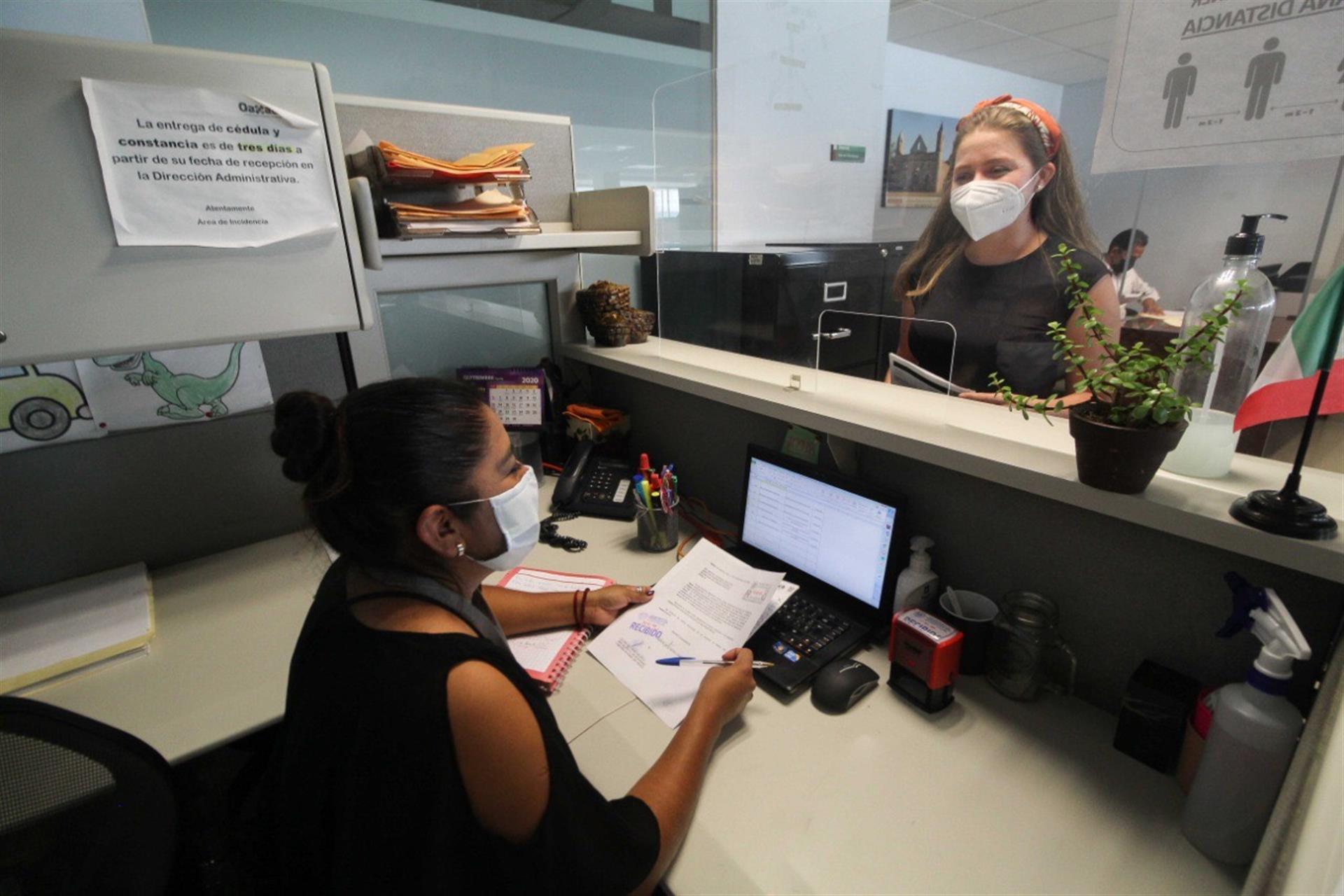 Aplica Administración estrictas medidas sanitarias en atención a la ciudadanía