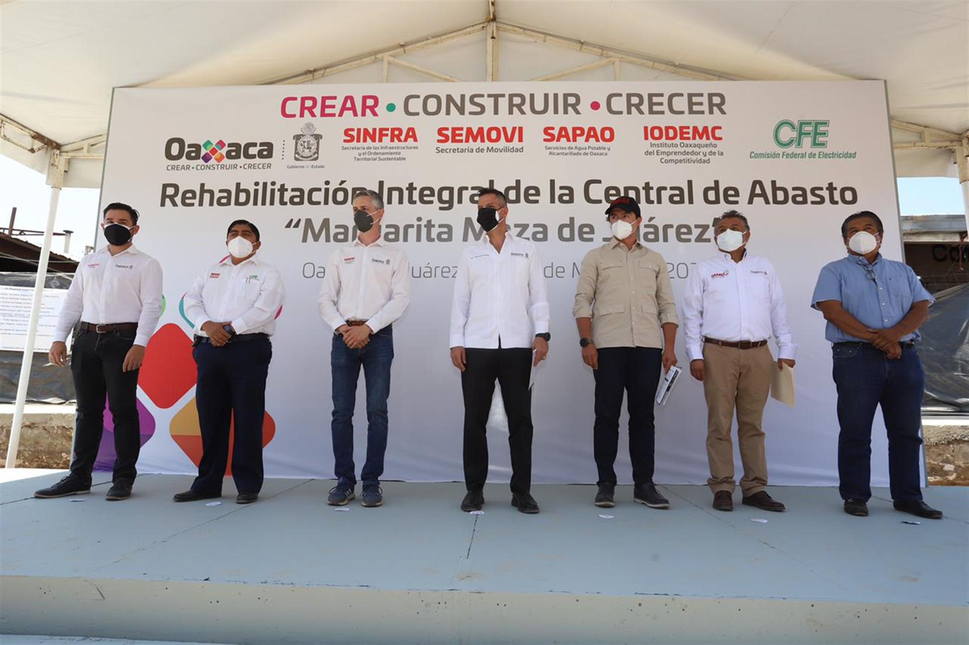 Trabajamos para dignificar la Central de Abasto, lugar que da sustento a miles de familias oaxaqueñas: AMH