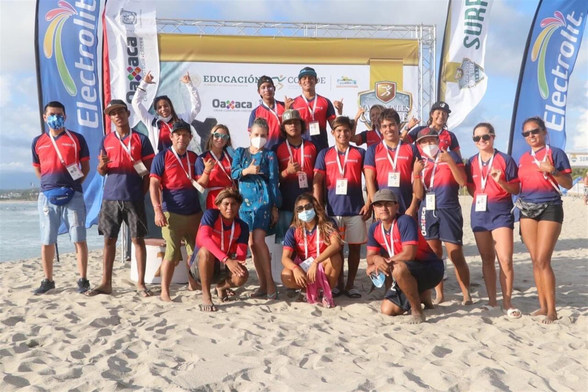 Obtiene Oaxaca sus primeras medallas en los Nacionales Conade de Surfing