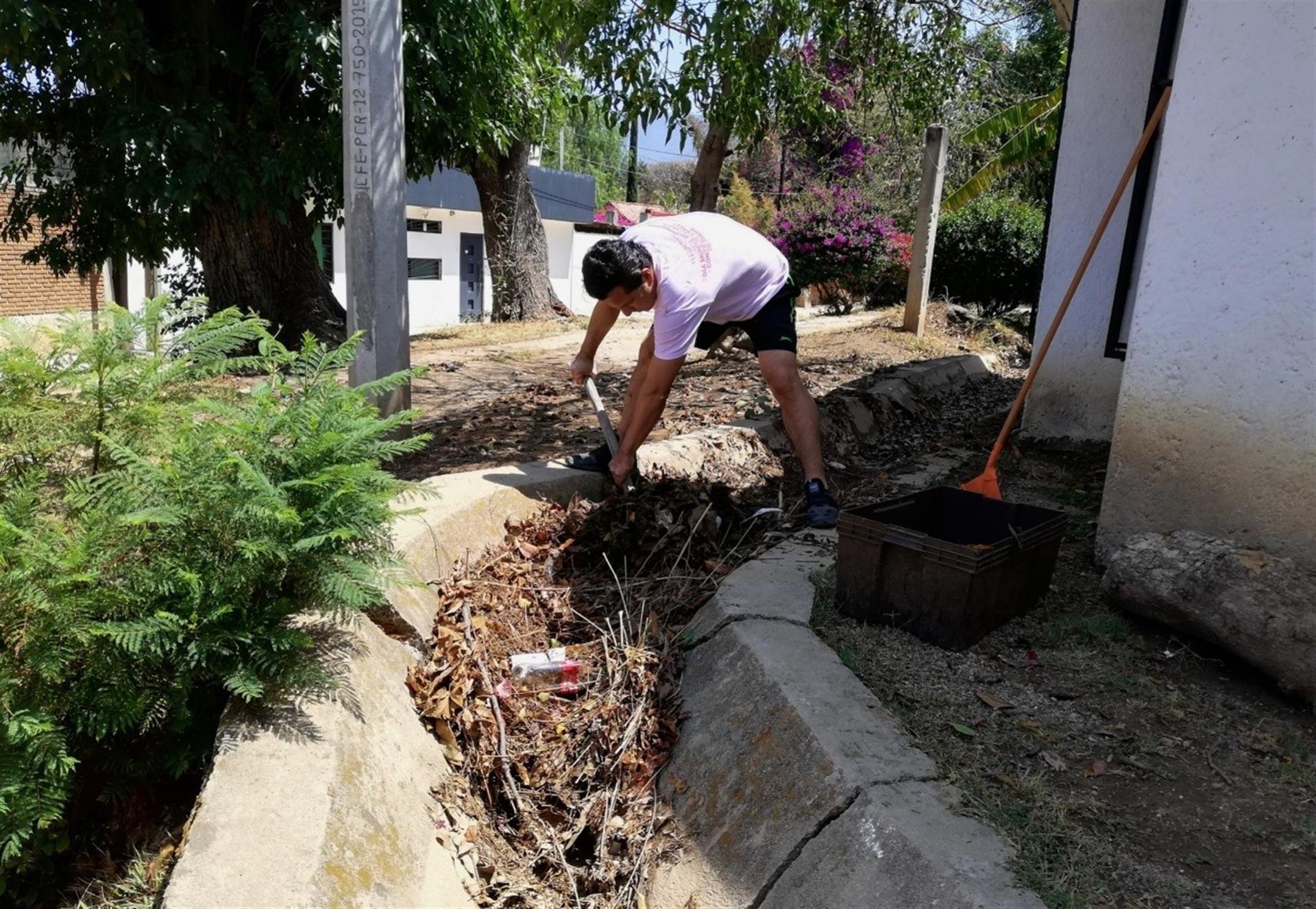 Pide SSO a población a sumarse a las acciones contra el Dengue, mediante “patio y vivienda limpia”