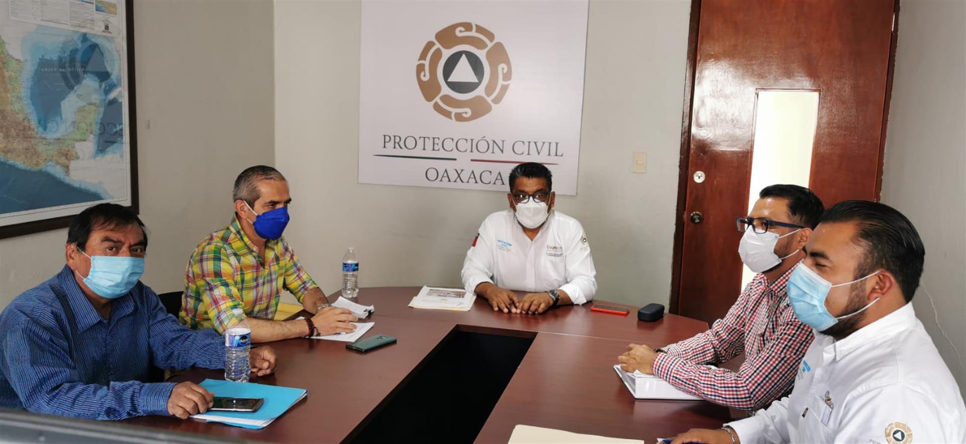 Se realiza la Primera Sesión Ordinaria Virtual del Consejo Estatal de Protección Civil de Oaxaca 2022 