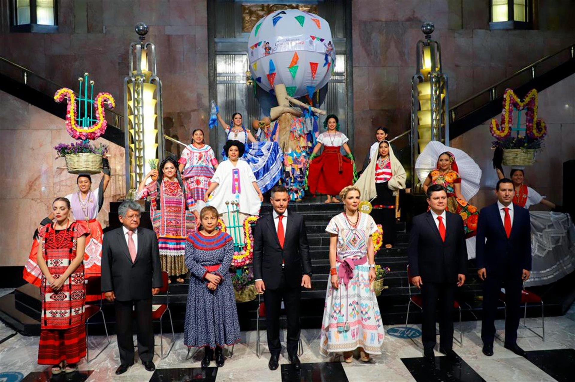 Presenta Gobierno de Oaxaca “Julio, Mes de la Guelaguetza 2022” en Palacio de Bellas Artes