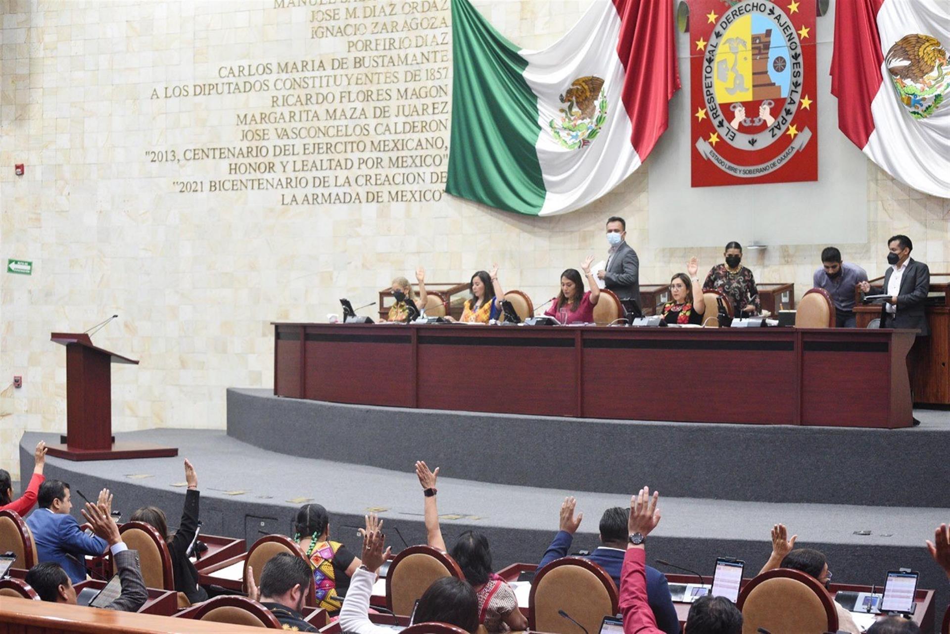 Exige Parlamento oaxaqueño al Registro Civil hojas valoradas y sanciones a personal por actos proselitistas