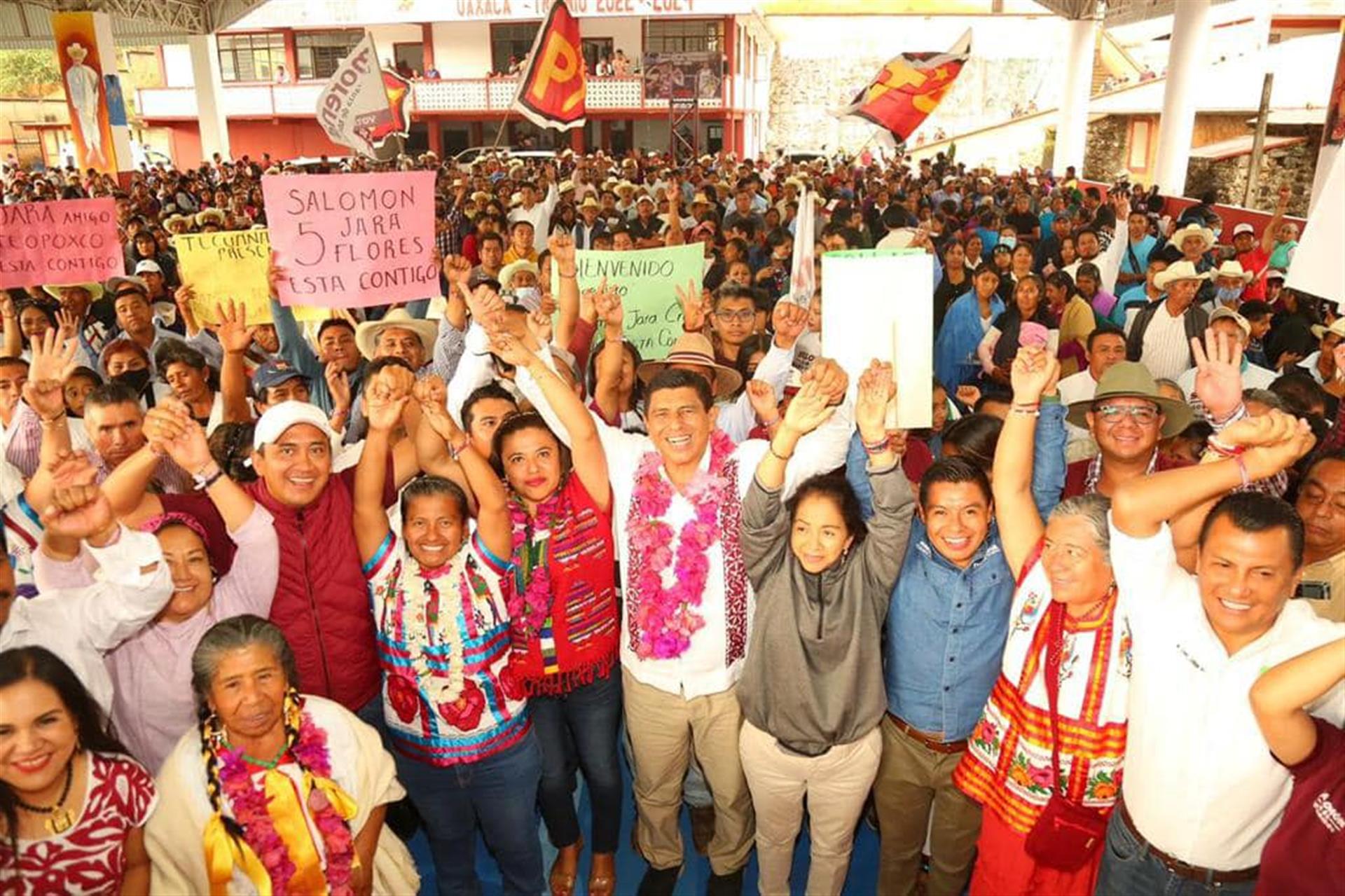 Terminamos la gira de la esperanza en Santa María Teopoxco