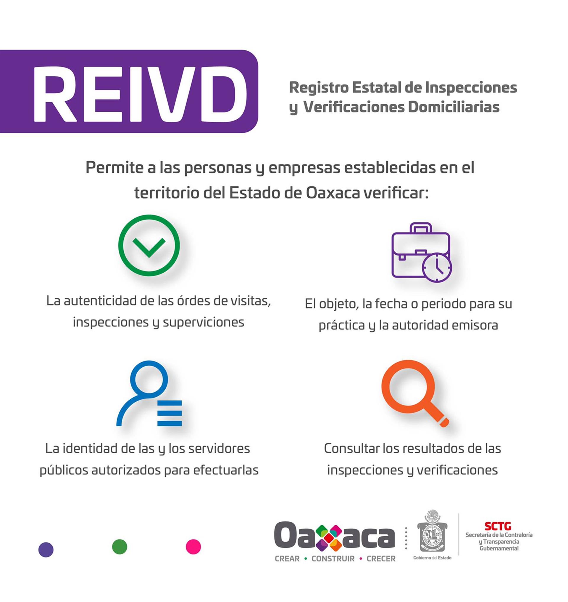 Gobierno de Oaxaca brinda certeza y transparencia a través del Registro Estatal de Inspecciones y Verificaciones Domiciliarias