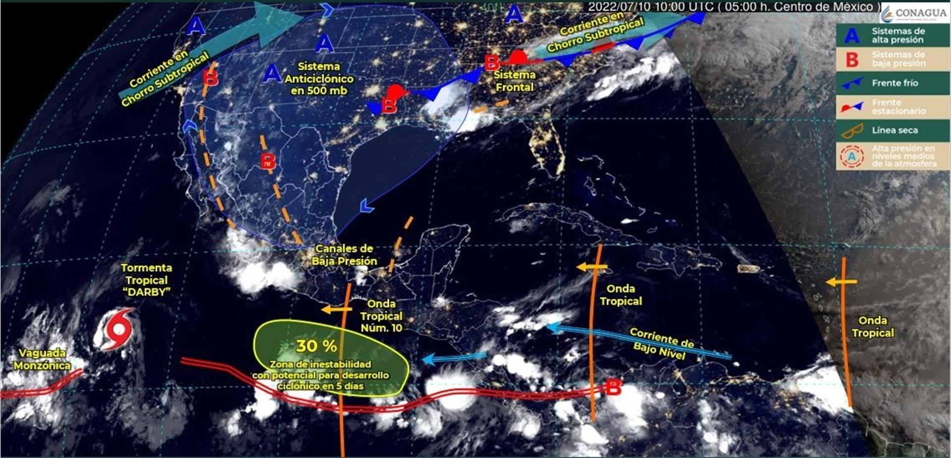 Pronóstico de lluvias de intensidad variable y ambiente caluroso continuará para Oaxaca: CEPCO