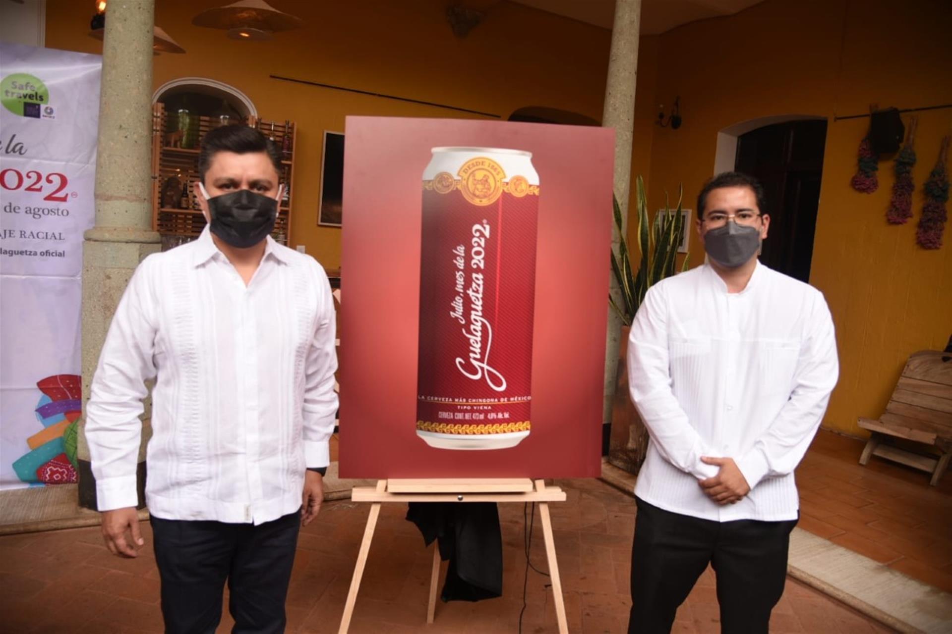 Presentan Sectur Oaxaca y Grupo Modelo lata conmemorativa de Julio, Mes de la Guelaguetza 2022