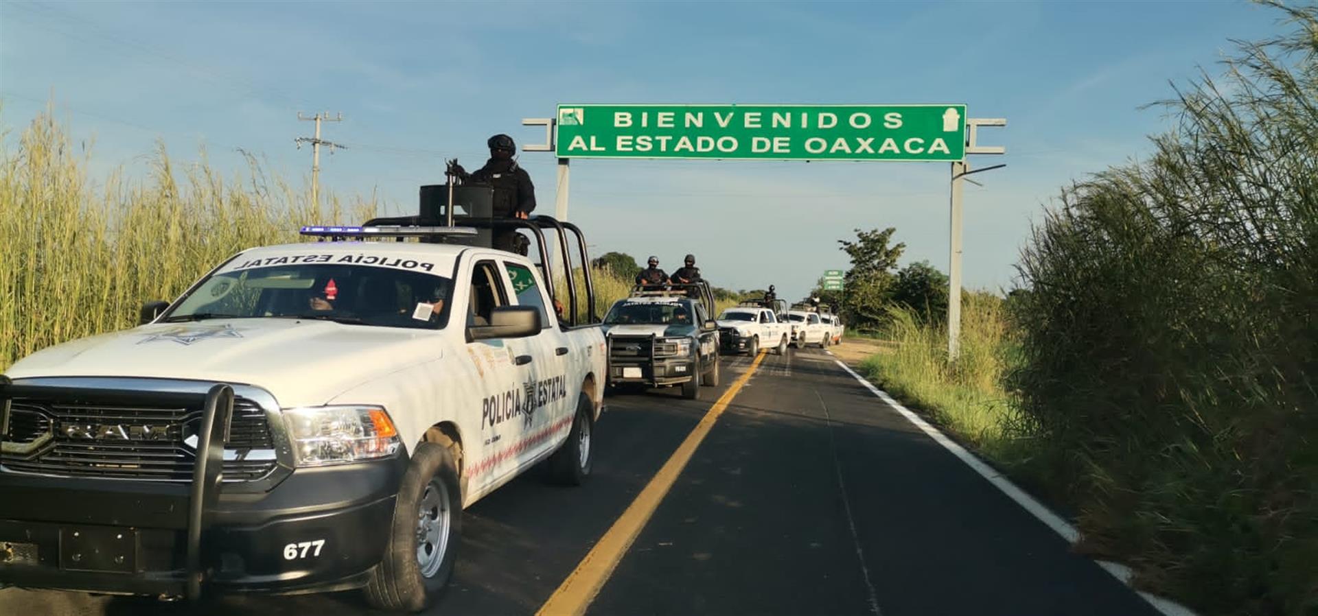 Refuerza SSPO acciones de seguridad entre Oaxaca y Guerrero