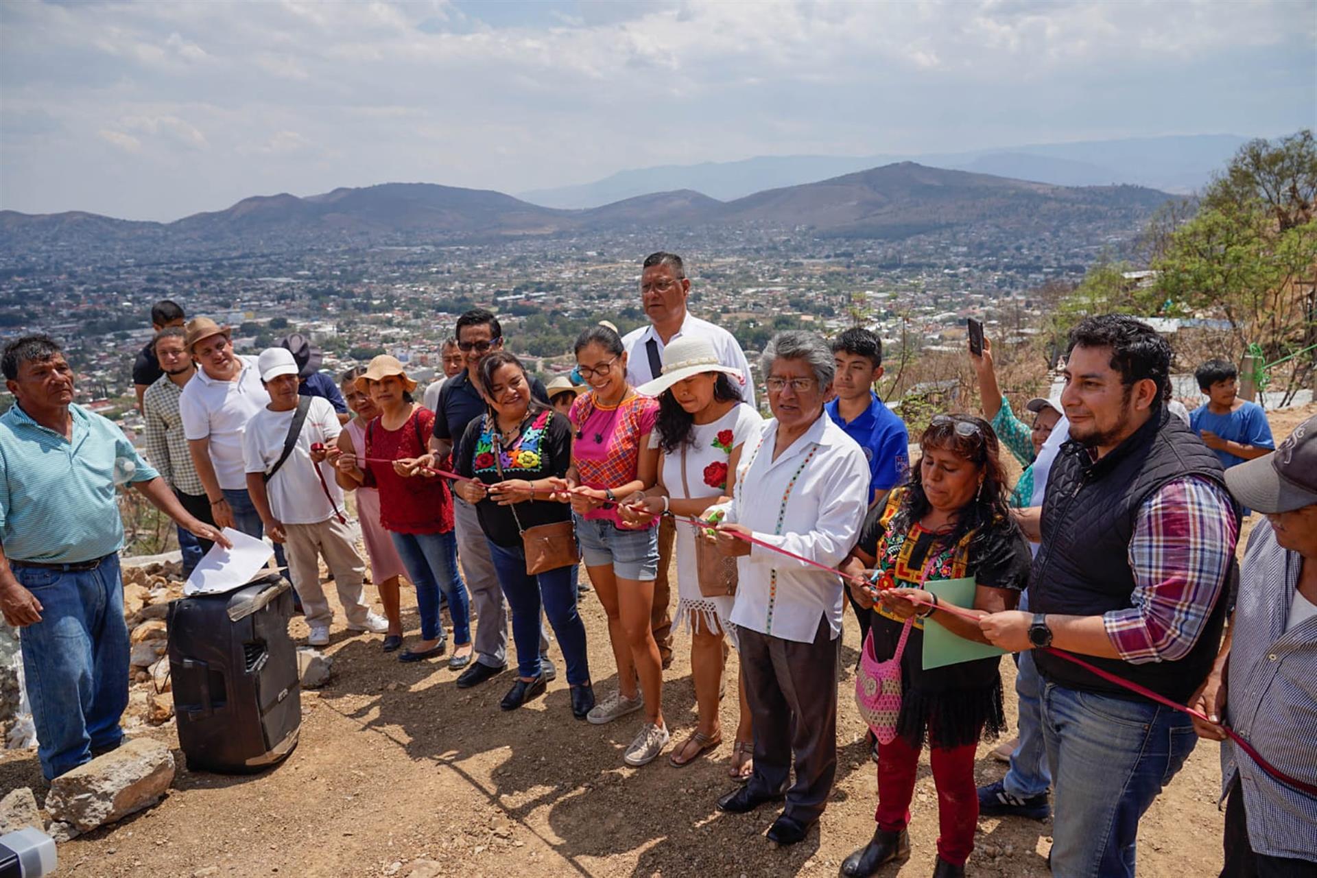 Se continúa aplicando el recurso público en beneficio de la gente.