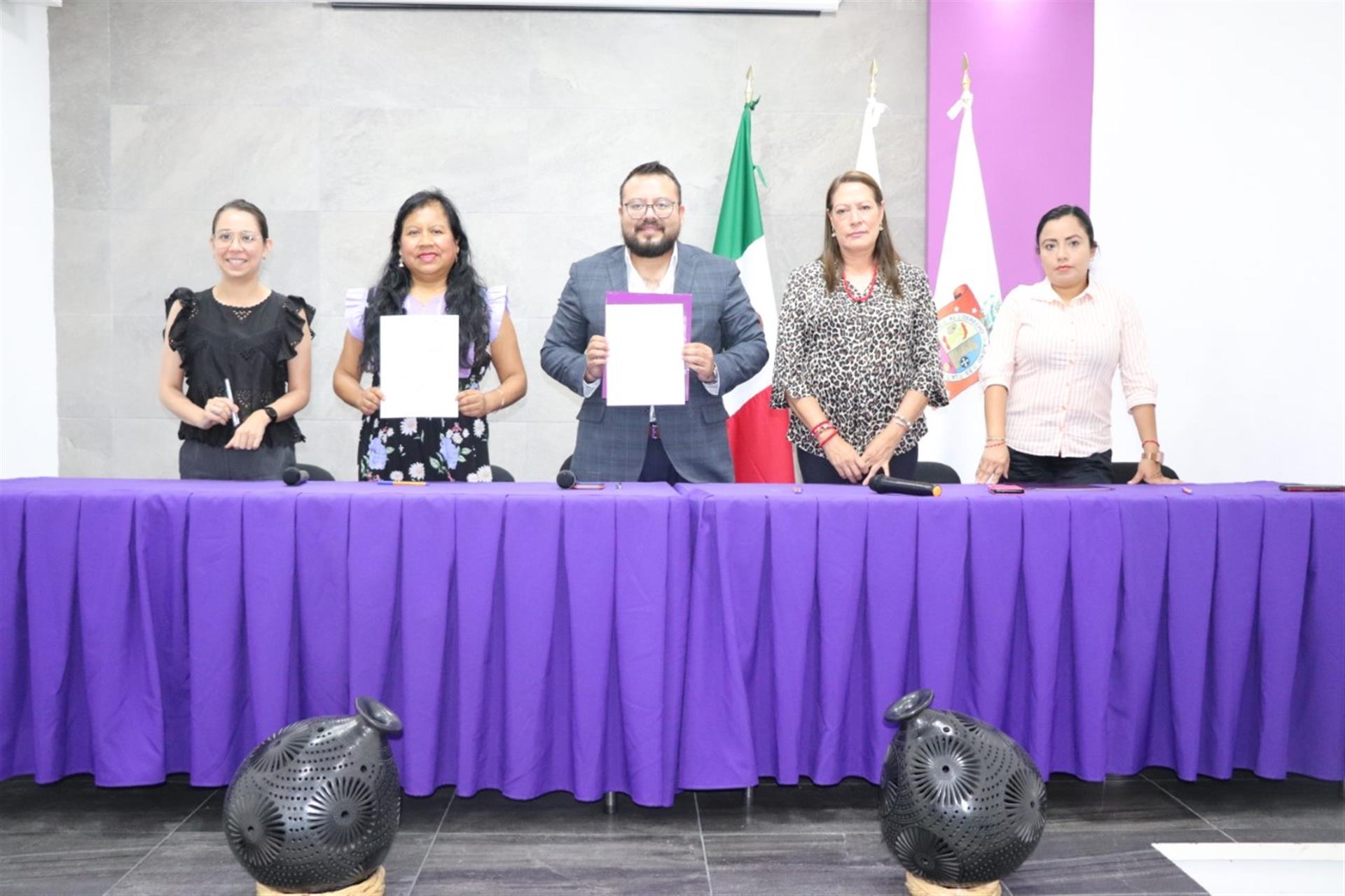 OGAIPO Y CONSEJO DE PARTICIPACIÓN CIUDADANA DE OAXACA FIRMAN CARTA DE INTENCIÓN   