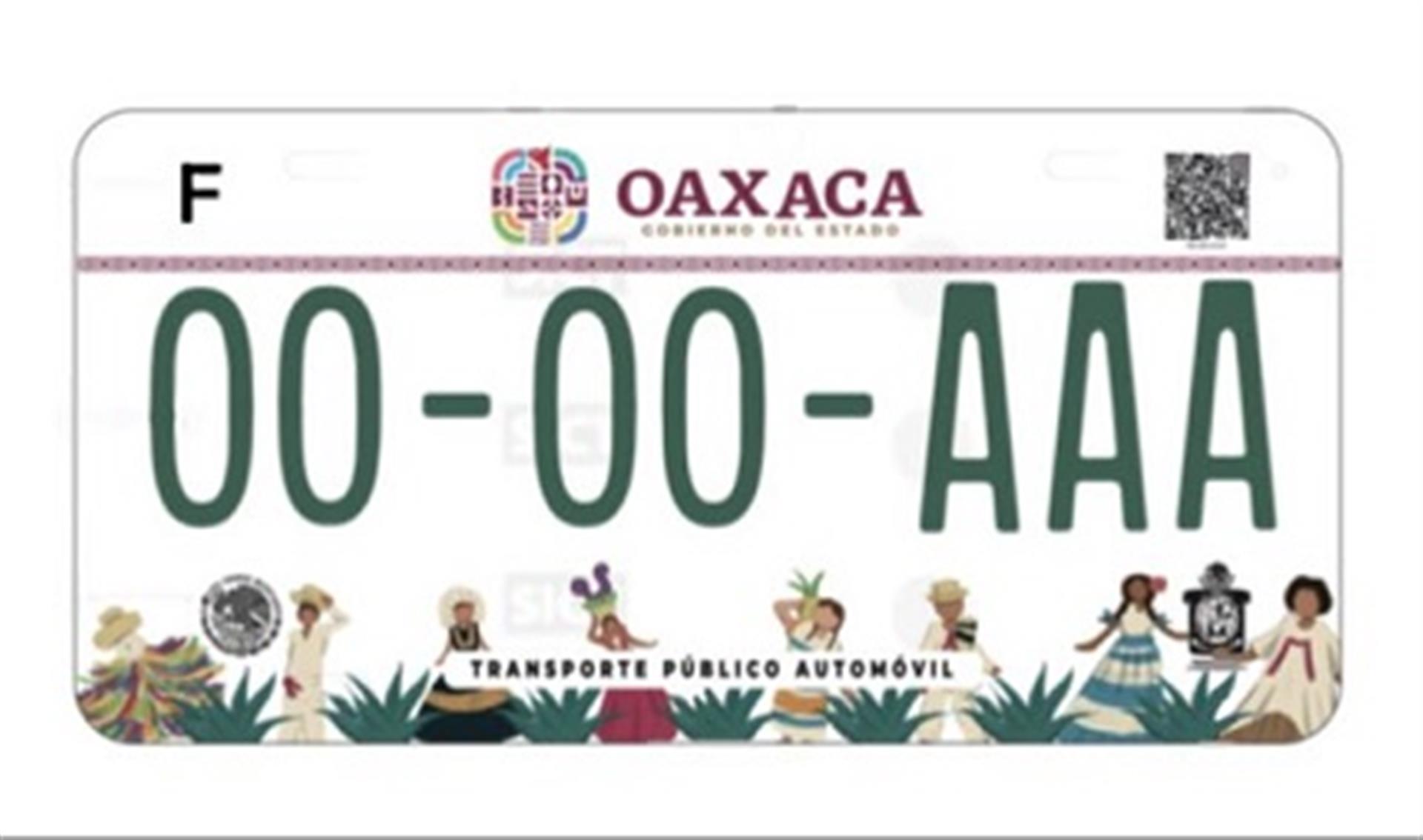 Presenta Semovi nuevas placas vehiculares que reflejan la diversidad étnica de Oaxaca