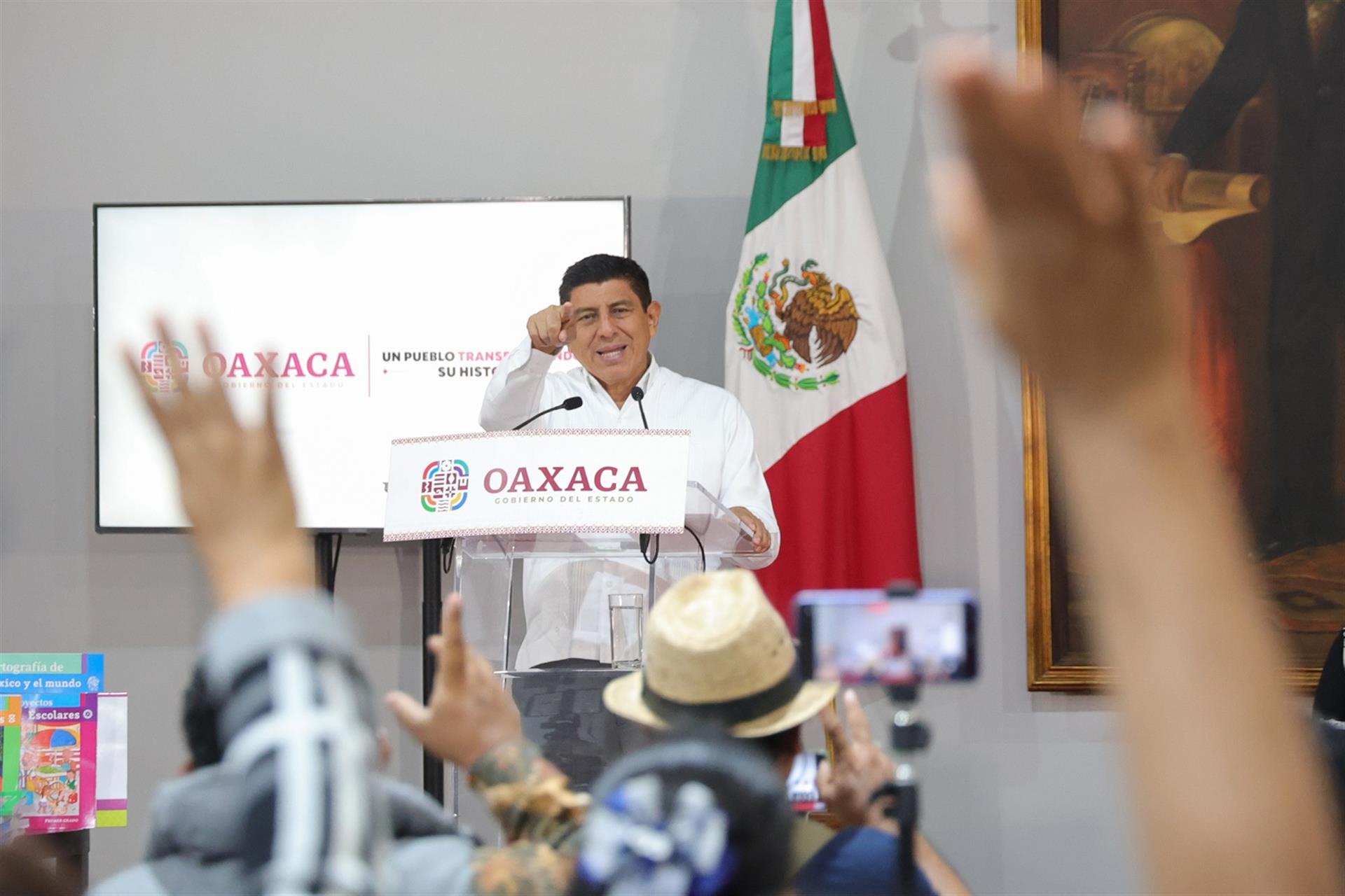 Reconoce Salomón Jara apoyos del Gobierno Federal a Oaxaca para avanzar en la ruta de la transformación