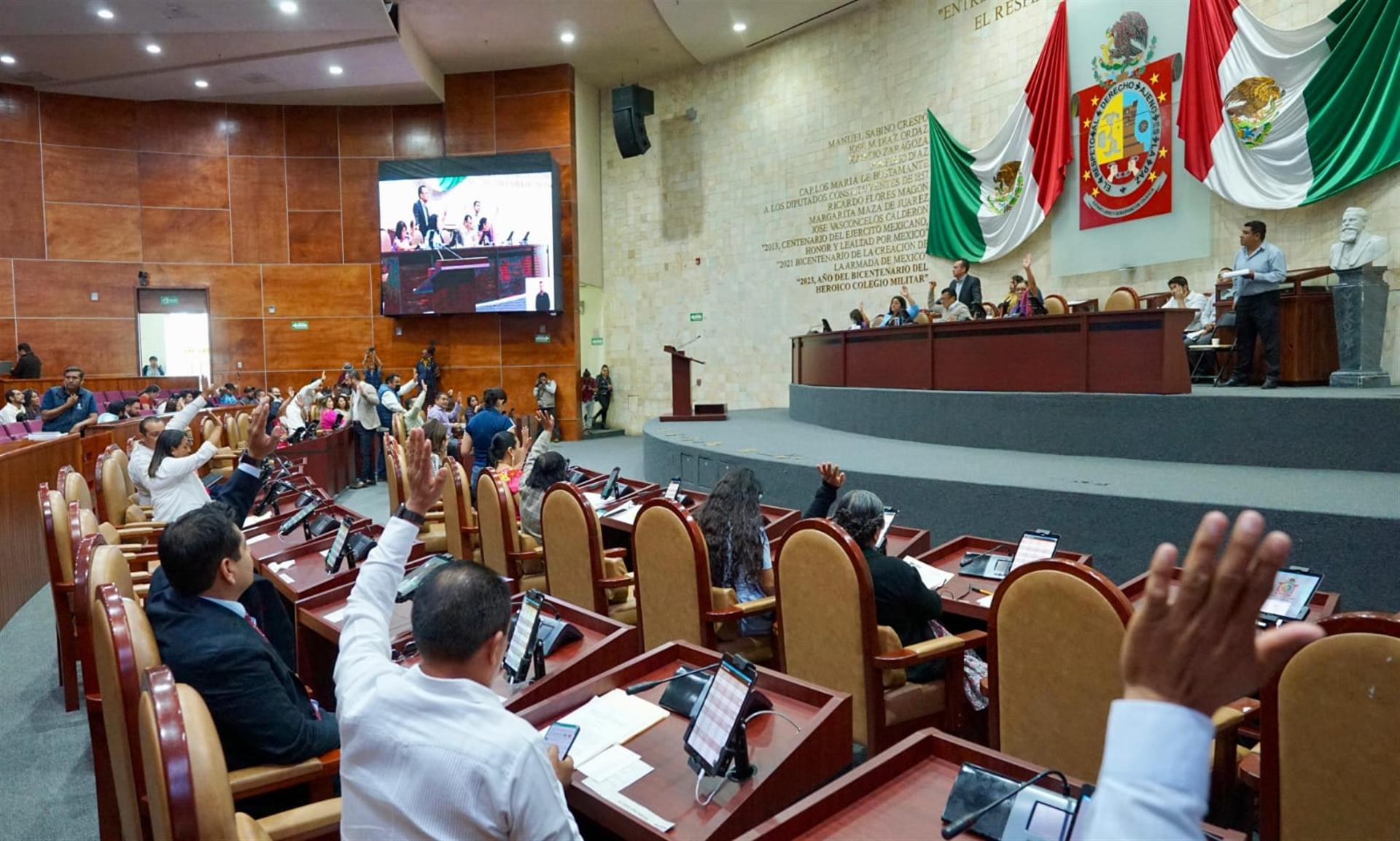 Homologa Congreso de Oaxaca Leyes de Ingresos de municipios donde se instala el Corredor Interoceánico 