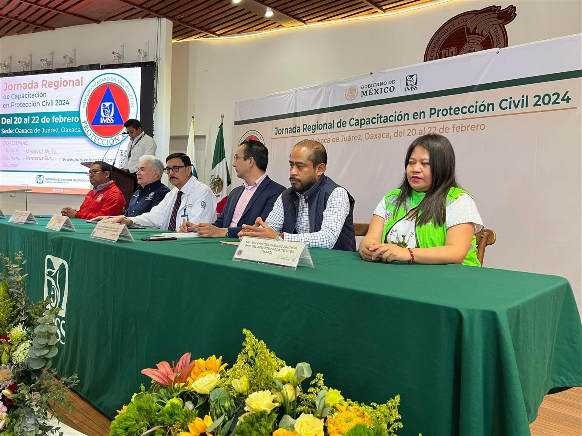 Realiza IMSS jornada regional de capacitación en materia de Protección Civil  en Oaxaca Mcs noticias