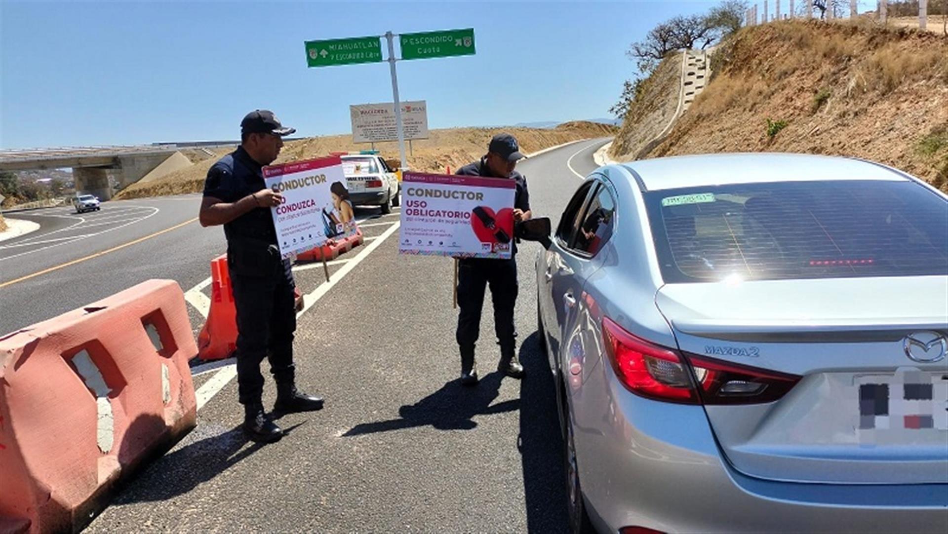 Promueven prevención de accidentes en autopista a la Costa   