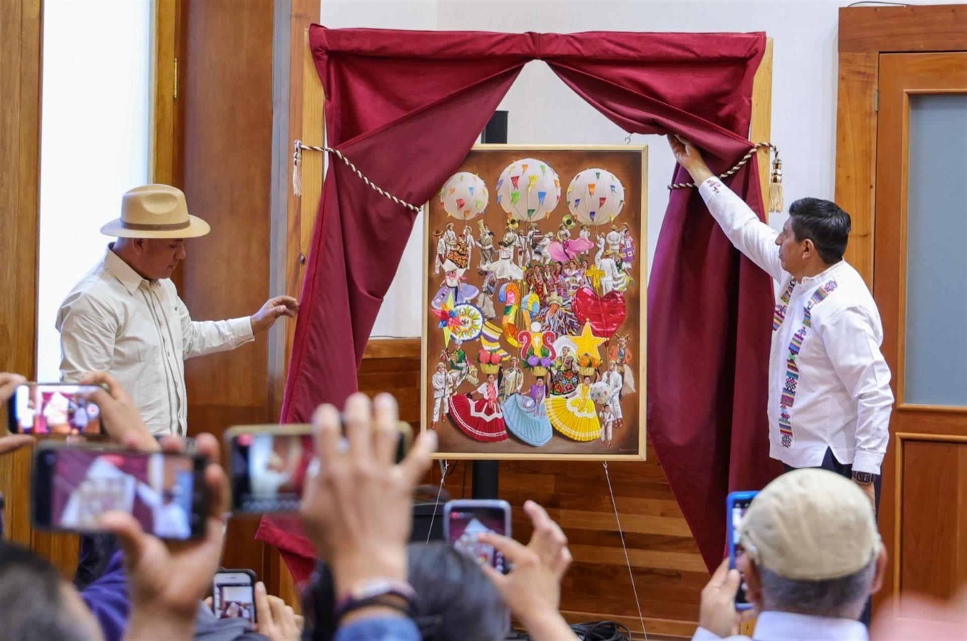 Calenda de la Hermandad, imagen oficial de la Guelaguetza 2024