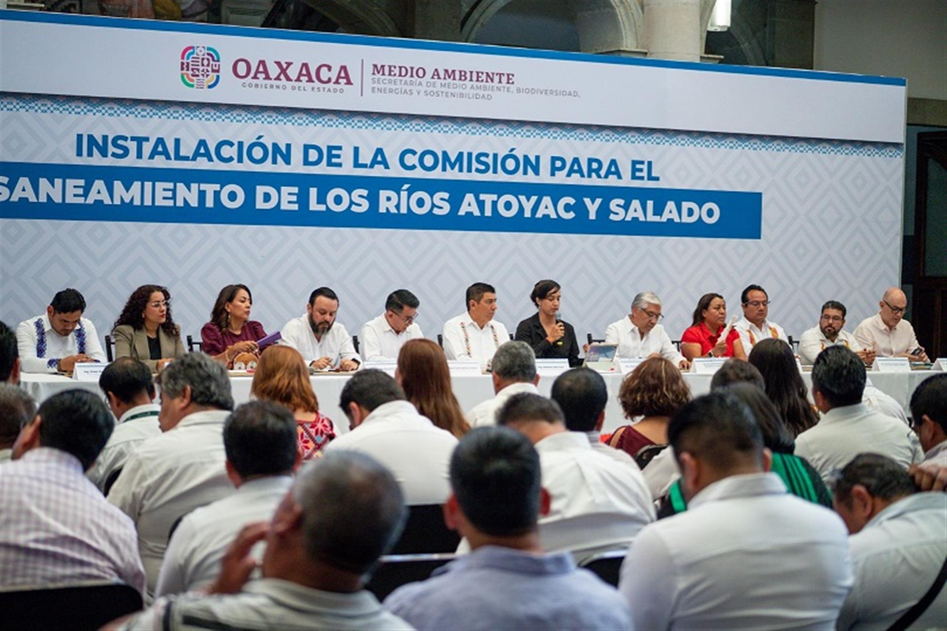 Instalan Comisión para el Saneamiento de los Ríos Atoyac y Salado