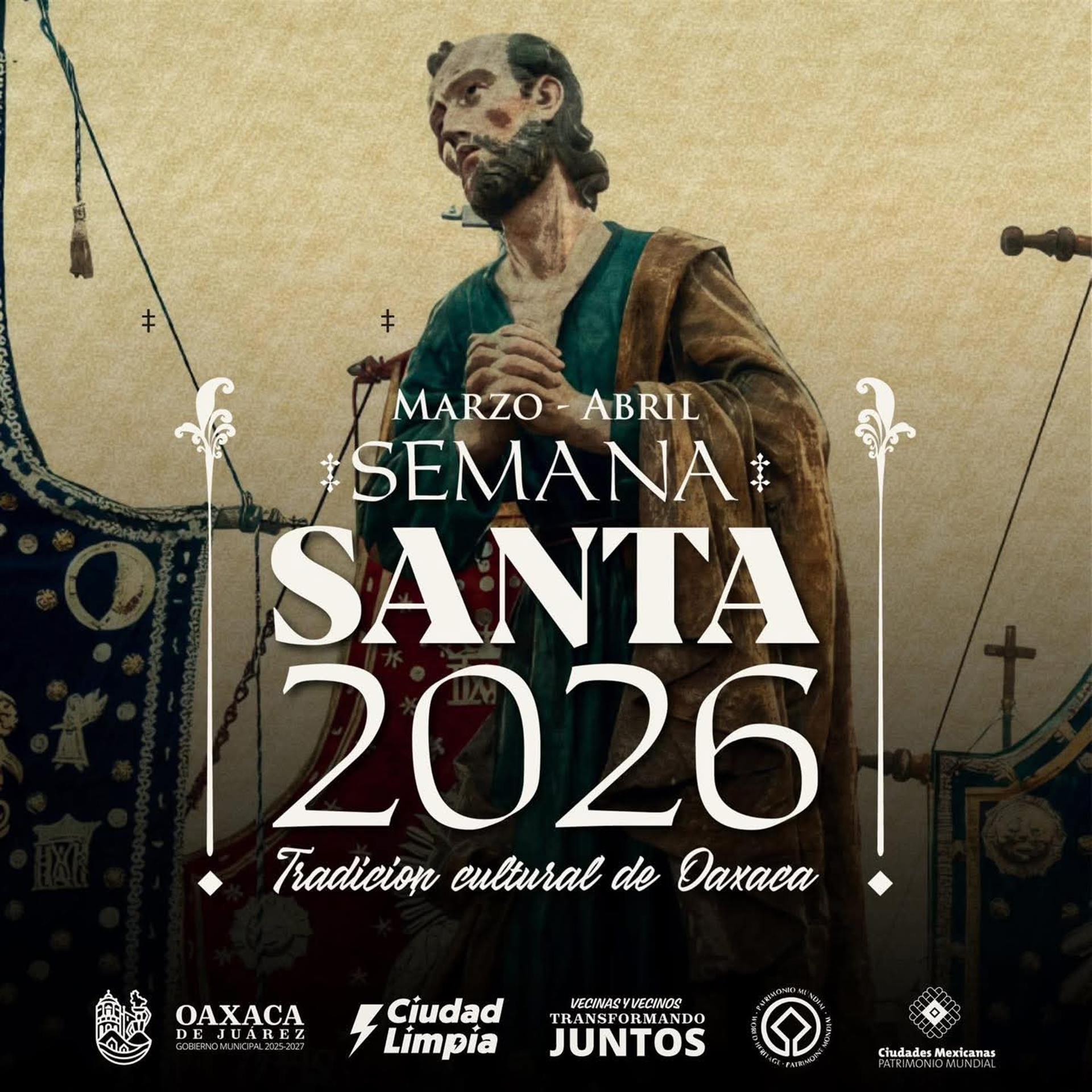 Oaxaca de Juárez despliega operativo de atención en territorio por Semana Santa