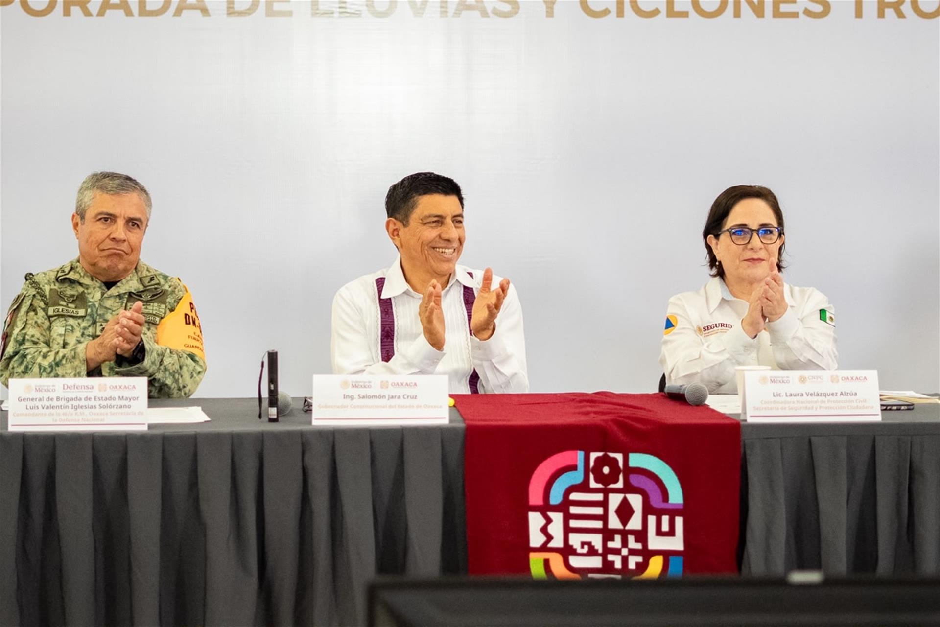  OAXACA PRIMER ESTADO DEL PAÍS EN INSTALAR PUESTO DE MANDO UNIFICADO PARA ATENDER LLUVIAS ???